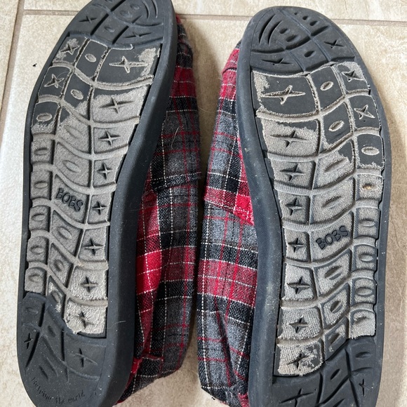 Bobs (9.5) Red and Gray - Picture 5 of 6